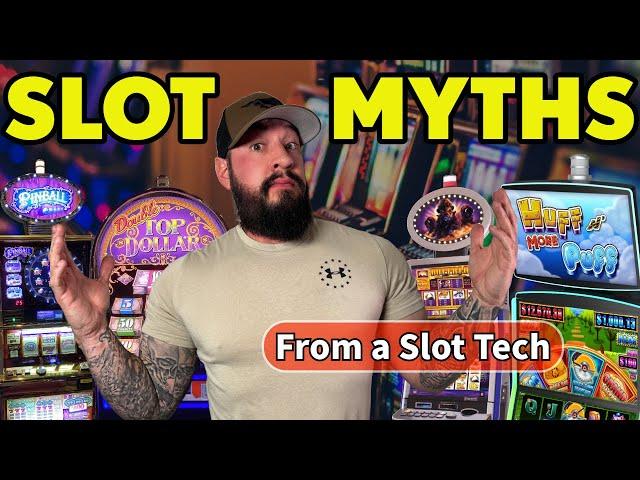 TOP 5 Biggest Slot Machine Myths  Busted and Explained by a Slot Tech! 