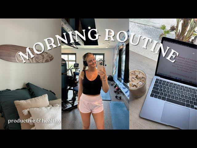 Summer Morning Routine - Productive, Healthy Habits & Chat With Me