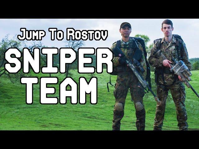 Milsim West Jump To Rostov: Sniper Team (ASG M40A5 Sniper Rifle, TM VSR-10, ATN X-Sight 2 HD)