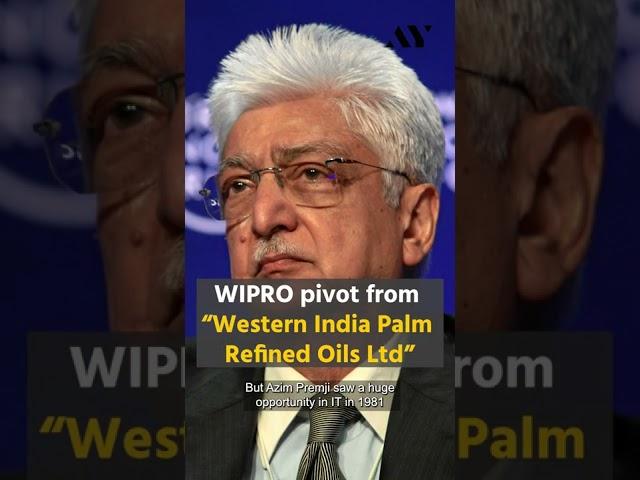 Wipro - A Refined Oil Company? | #AYshorts 21