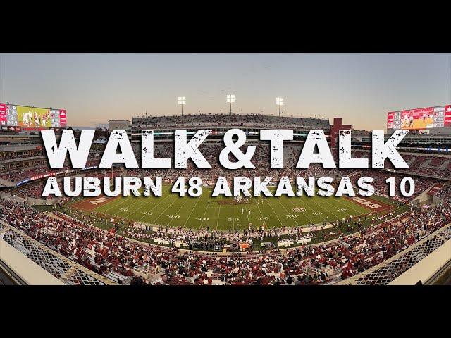 WALK & TALK: Auburn 48, Arkansas 10