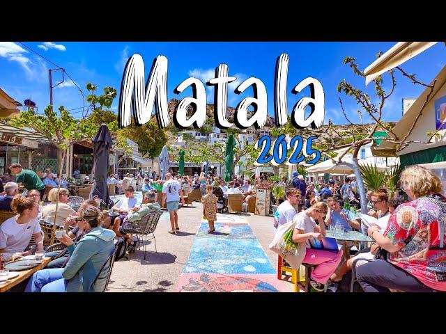Matala Kreta, walking tour 4K, vlog, Greece travel guide 2025