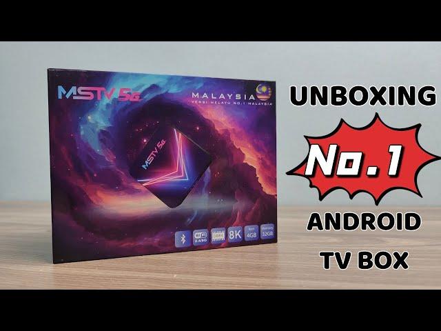 MSTV 5G Android TV Box Bahasa Malaysia Unboxing & Review | Ada Giveaway