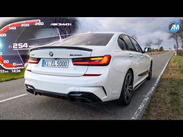 BMW M340i (374hp) | 0-100 & 100-200 km/h acceleration | by Automann in 4K