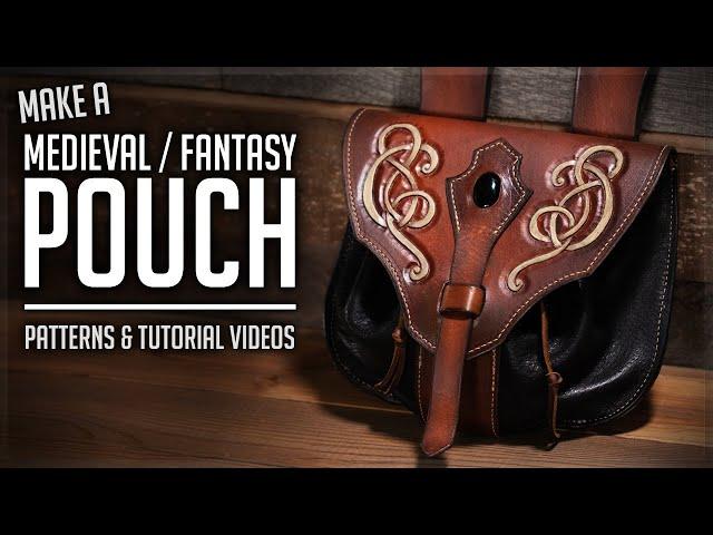 How to Make a Medieval Belt Pouch - Fantasy Inspired