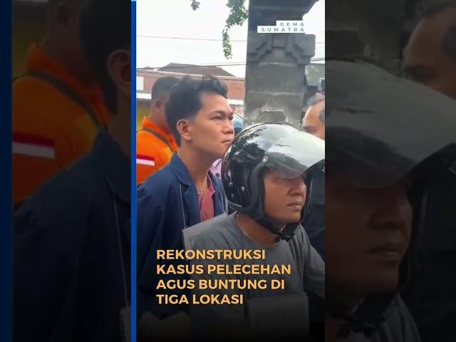 Rekonstruksi Kasus Agus #breakingnews #fyp #shorts #news #short #viralvideo #video #agusbuntung