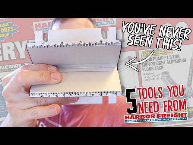 5 Woodworking Tools You Need From Harbor Freight Vol. 10