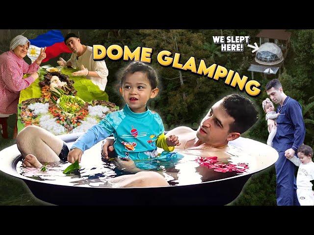 First Time Trying "HOT KAWA" Bath in the Philippines  | Family Vacation