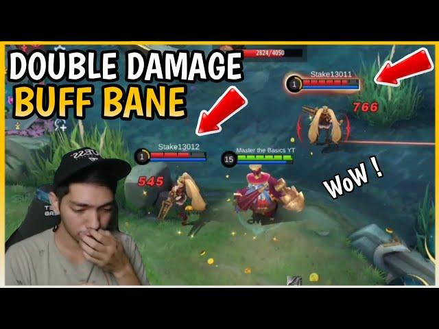 Easy Double Damage on Buff Bane | Bane Gameplay | MLBB