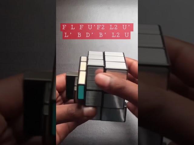 Cube in cube. Cool pattern using 3x3 mirror cube.