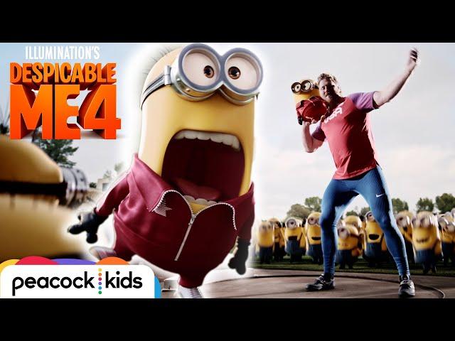 JUMP AROUND with the Minions at the Paris Olympics! | DESPICABLE ME 4