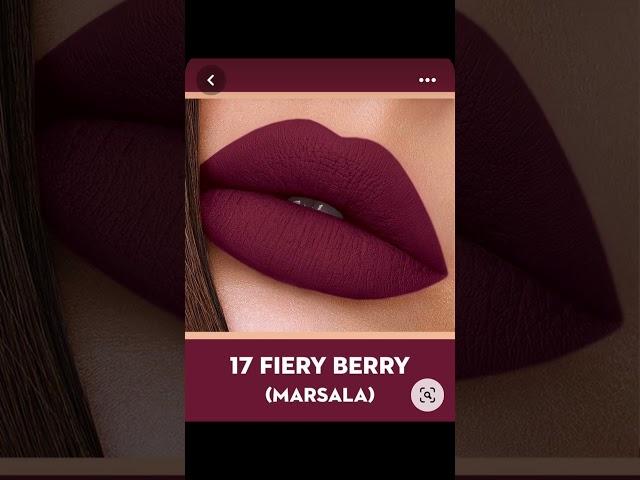 beautiful lipstick shades with shades name ️