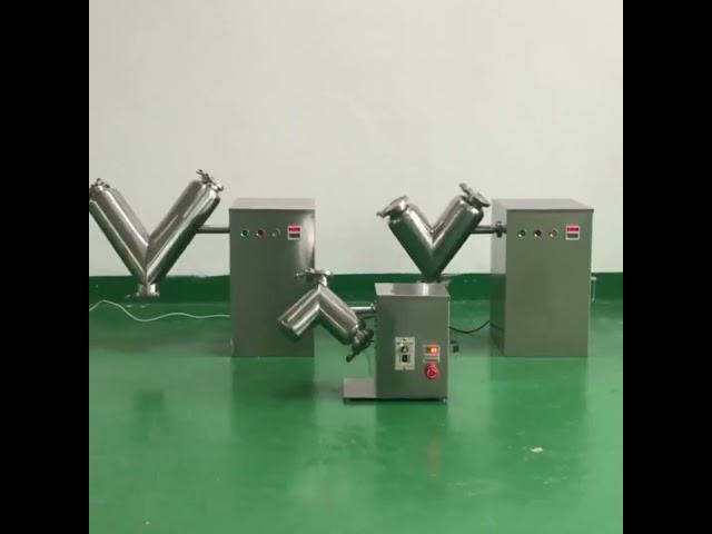 laboratory  v type mixer