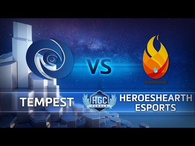 HGC Finals 2018 - Game 2 - HeroesHearth Esports vs. Tempest - Group Stage Day 4