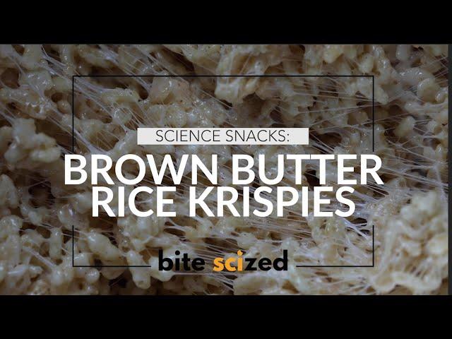 What are chemical and physical changes? Learn about the Maillard Rxn thru BROWN BUTTER RICE KRISPIES