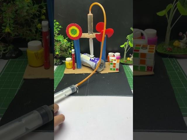 Hydraulic lifting machine project #hydraulic #science #experiment #project #tech #dcmotor #dc #diy