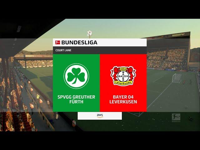  Greuther   Furth   vs  Bayer leverkusen     |   BUNDESLIGA    (23/04/2022)  FIFA 21