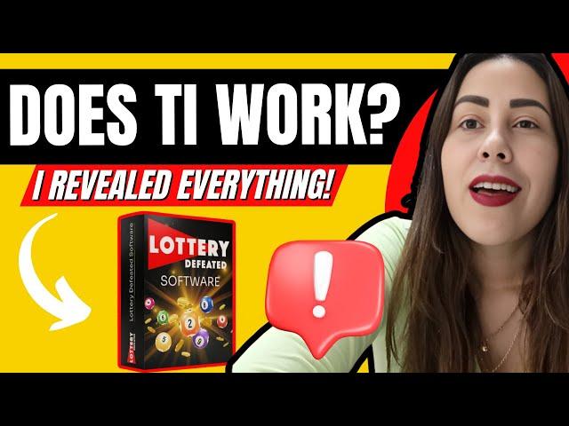 LOTTERY DEFEATER SOFTWARE (️HONEST REVIEW!⬅️) - Lottery Defeater Reviews - Lottery Defeater System