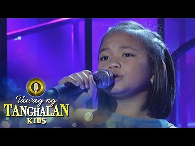 Tawag ng Tanghalan Kids: Kate Campo | Nag-iisang Bituin