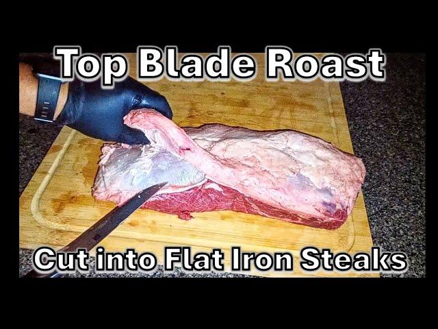 Top Blade Roast | Flat Iron Steak #beefclod #flatiron #steak #tender