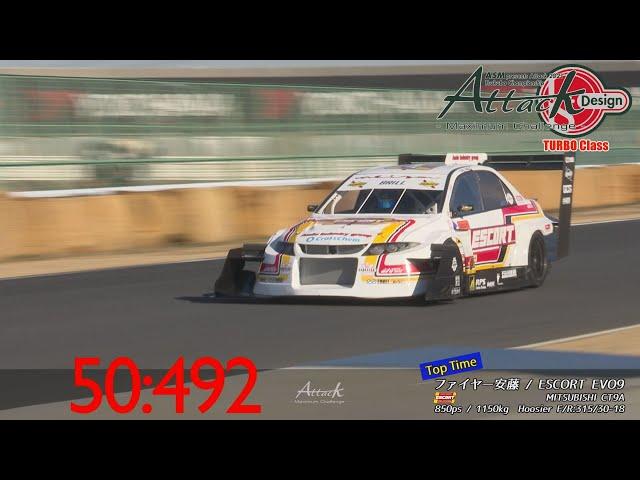 ASM presents -Attack 2021- Tsukuba Championship「ファイヤー安藤//ESCORT EVO9」CT9A