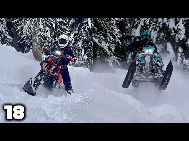 Sled VS SnowBike