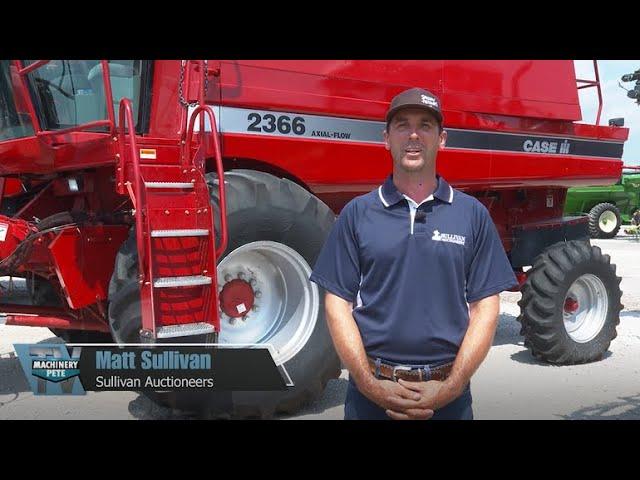 Machinery Pete TV Show: CaseIH 2366 Combine with Low Hours Sells for Highest Price in 8 Years