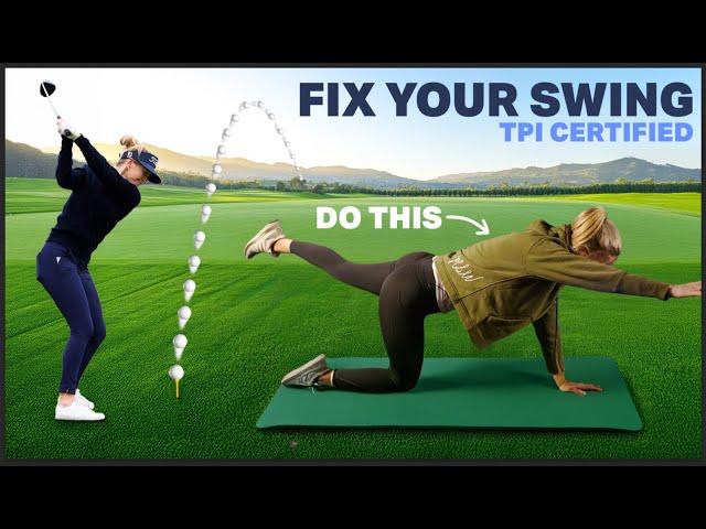 Swing like a GOLF PRO w/ THESE exercises - TPI Workout Routine!!