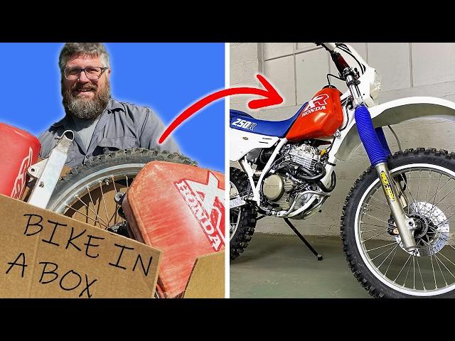 From Pieces in Boxes to Fully Restored! The Honda XR is Done