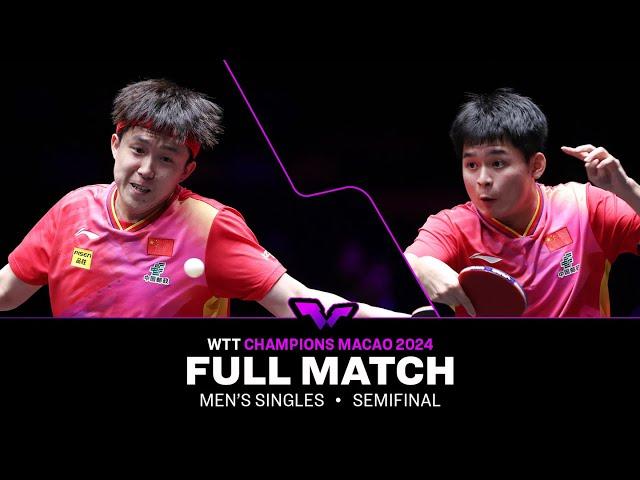 FULL MATCH | Wang Chuqin vs Lin Shidong | MS SF | #WTTMacao 2024