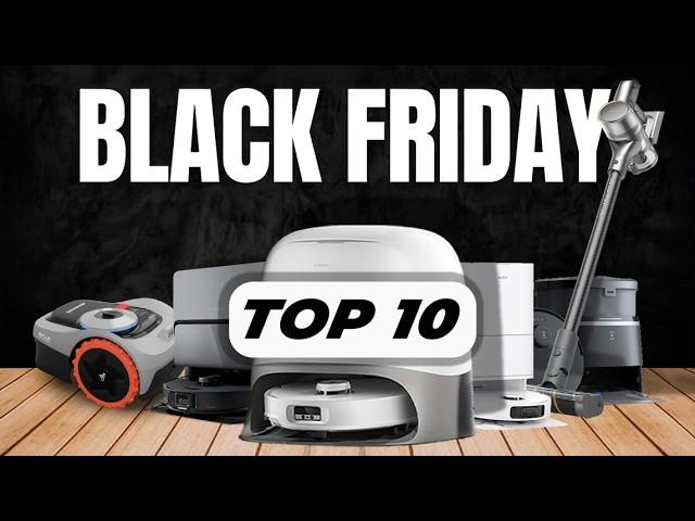 Black Friday Wahnsinn 2024: Die 10 besten Deals für Saugroboter, Akkusauger & Mähroboter