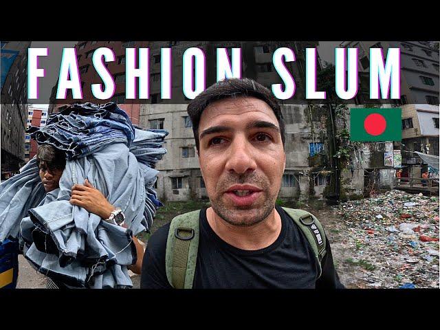 INSIDE THE WORLD'S BIGGEST FASHION SLUM  (It’s intense!) Dhaka, Bangladesh