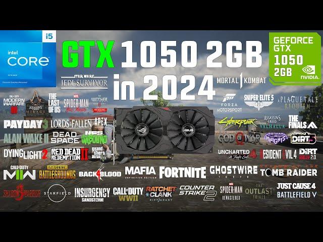 GTX 1050 Test in 60 Games in 2024