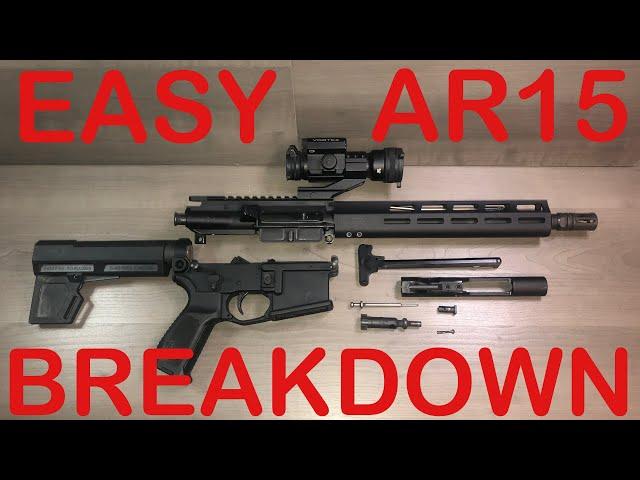 AR-15 Assembly & Disassembly (Field Strip)