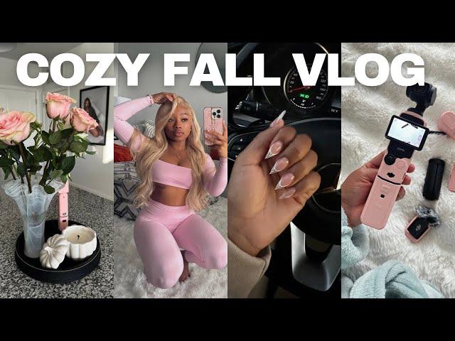 COZY FALL VLOG: DAYS IN MY LIFE  | hitting 50k, fall maintenance , new camera, life update +more