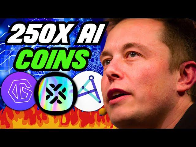 Top 5 Tiny AI Crypto Altcoins To BUY In April 2024 (WILL EXPLODE 100X-250X!)