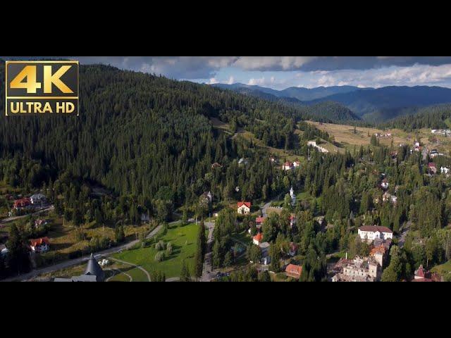 Borsec, Transilvania, Romania| The best mineral water | Cinematic  Drone Footage (4k)