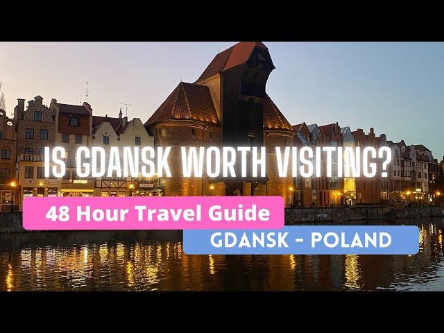 What to do in Gdansk (Poland) - Europe's hidden gem! Golden drinks, dumplings, sea, and history!
