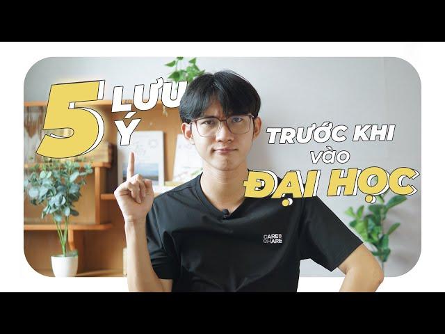 NHỮNG ĐIỀU CẦN BIẾT TRƯỚC KHI VÀO ĐẠI HỌC | Học bổng, chương trình học, đầu ra... | An Is Here