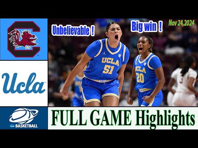 South Carolina Vs UCLA [ FULL GAME ] College women's basketball 2024 | Ncaa basketball today