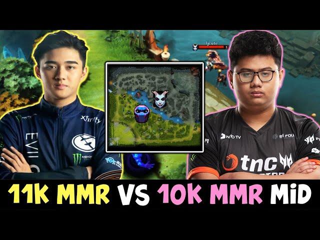 11,000 MMR Last Pick vs 10,000 MMR Last Pick - ABED vs ARMEL mid DOTA 2