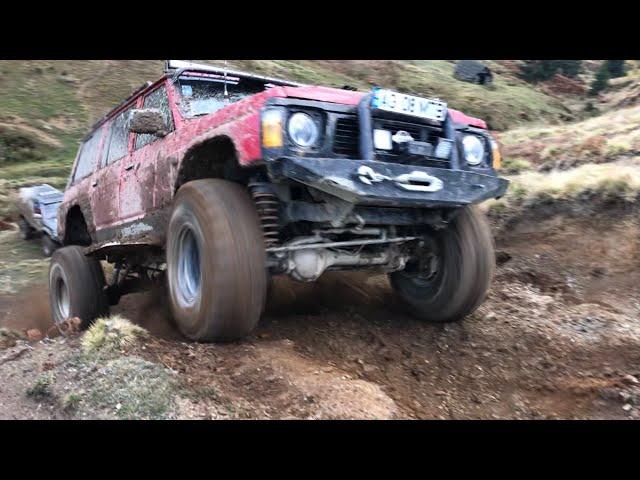 [OFF ROAD PARVA]4Runner3.0KZT SAS vs Land Cruiser 4.2HD vs Patrol (m57) vs Cherokee 4.0 vs 2.5td