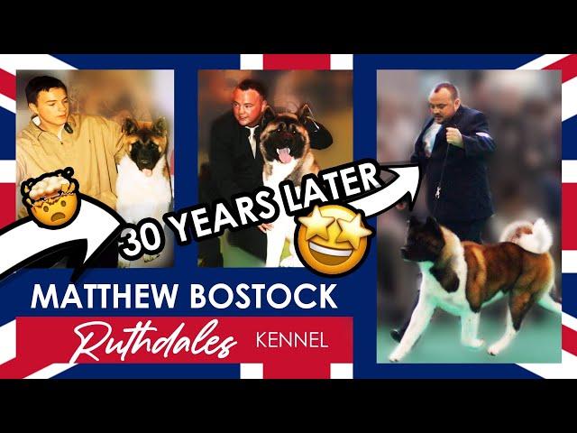 Meet One Of The greatest Akita Breeders All Time | Matthew Bostock from the Famous Ruthdales Akitas