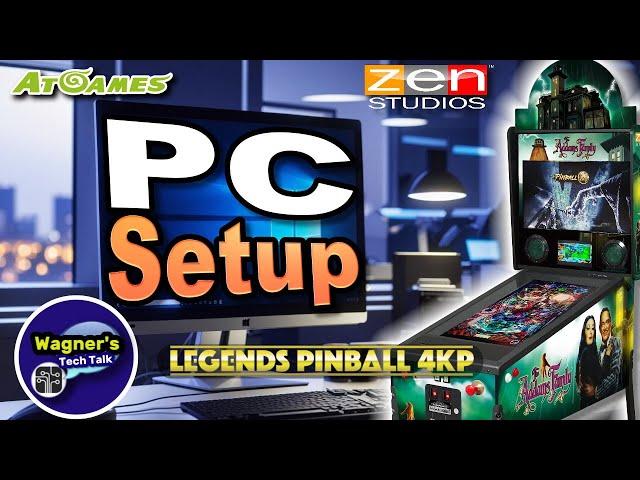 AtGames Legends Pinball 4K OTG PC Setup Guide + Pinball M/FX Setup