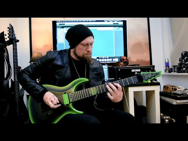 "The Watcher" Andy James demoing the Kiesel Polarity active coil split pickups