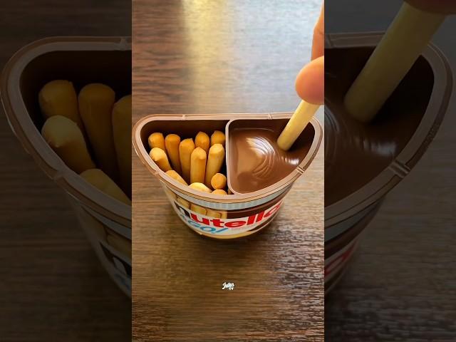 Nutella &Go! Chocolate Bucket | Satisfying