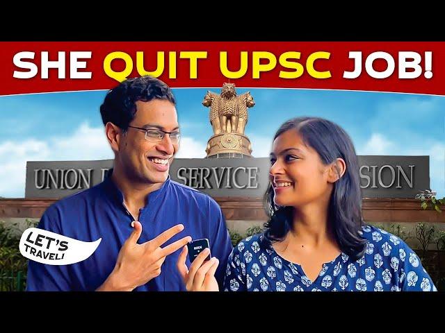 She QUIT a UPSC (Government) job in India (No Clickbait!) @AyushiChand