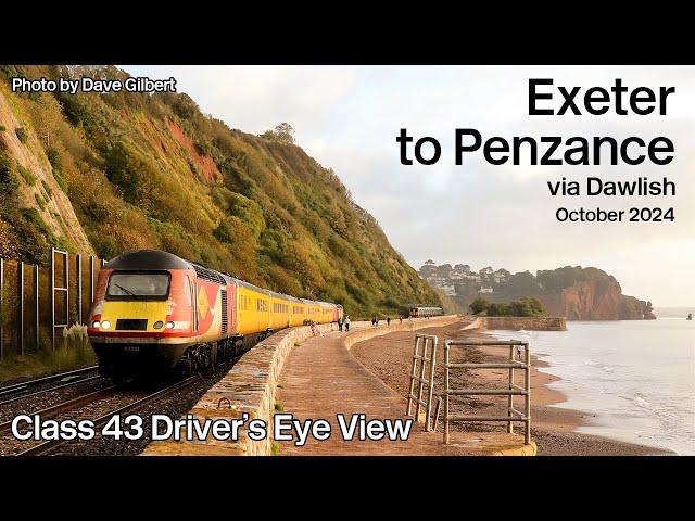 Exeter St Davids to Penzance via Dawlish Driver's Eye View