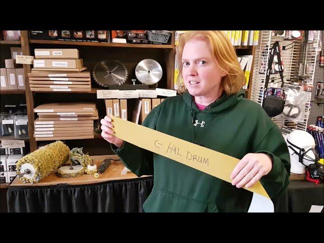 Katie's Favorite Sandpaper! Klingspors Gold For Drum Sanders, Sanding Mops & Turning EthAnswers