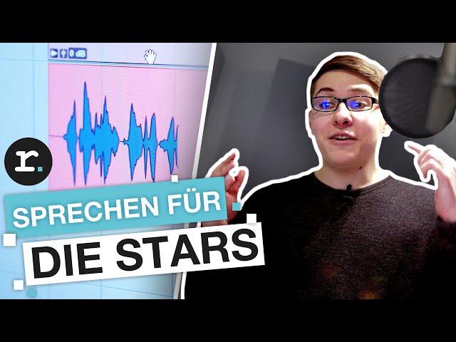 Synchronsprecher werden – ich leihe Schauspielern meine Stimme | reporter